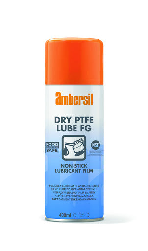 Ambersil Dry PTFE Lube FG 400ml Bradechem