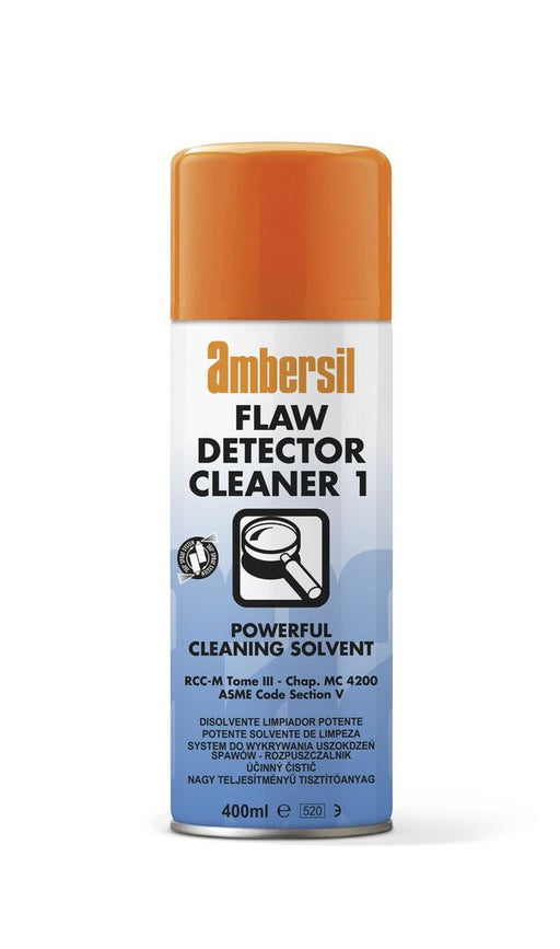 Ambersil Flaw Detector Cleaner 400ml Bradechem
