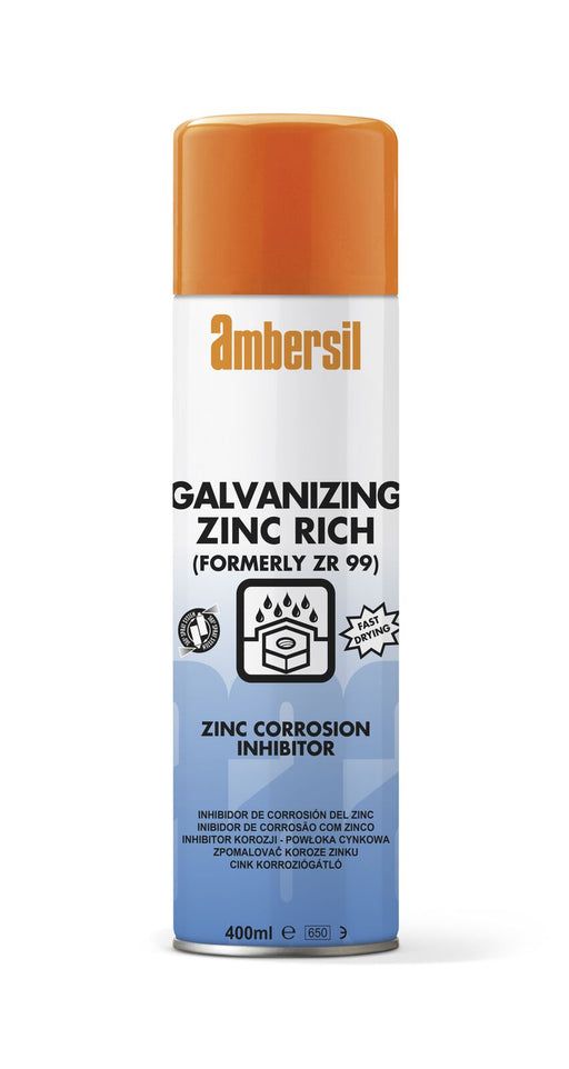 Ambersil Galvanising Zinc Rich 400ml Bradechem