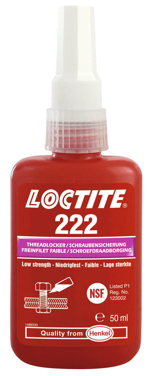 Loctite 222 50ml Bradechem